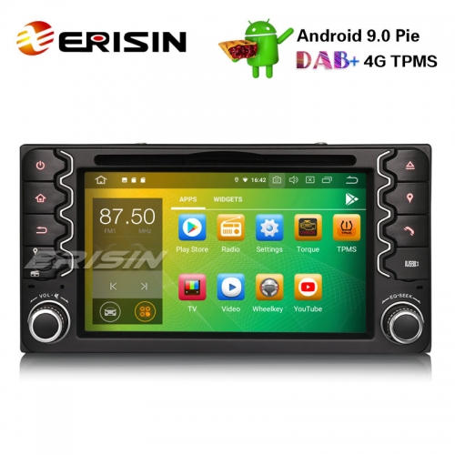Erisin ES7938C 6.2" Android 9.0 Автомобильный стерео GPS DAB + BT CD DVR TOYOTA COROLLA EX RAV4 VIOS VITZ HILUX