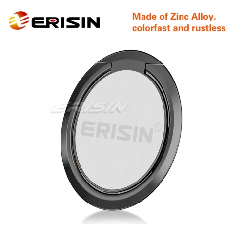 Erisin ES369 SmartPhone Finger Grip Zinc Alloy Ring Hand Stand 4 Colour 360° Rotate 180° Fold