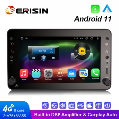 Автомобильный медиаплеер Erisin ES8620R, 7 дюймов, Android 11,0, CarPlay & Auto, 4G, Wi-Fi, DSP, стерео, Navigation, GPS, для Alfa Romeo Spider Br